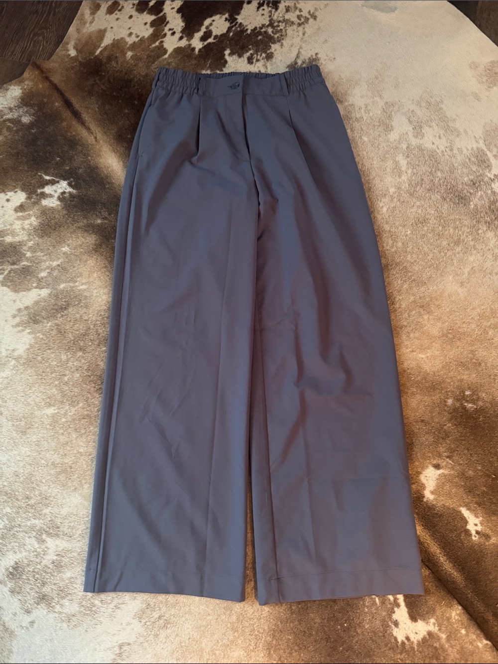 Beyond Yoga Wide-Leg Pants in Slate